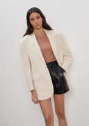 Mimi leather shorts
