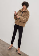 Ali Teddy Pullover - Light Brown