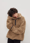 Ali Teddy Pullover - Light Brown