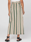 A-line Striped Skirt