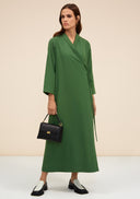 Maha Wrap Dress - Green
