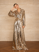 Sequins Robe Dress
