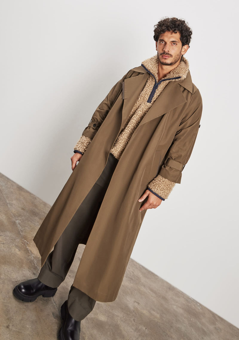 Song Oversized Trench