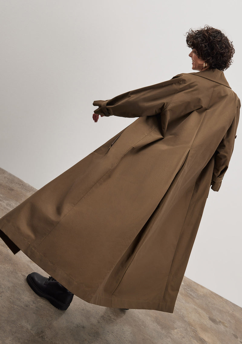 Song Oversized Trench