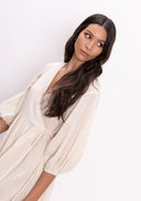 Ghozlane wrap dress